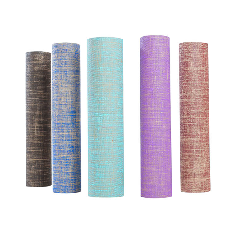 Hemp + PVC Yoga Mat