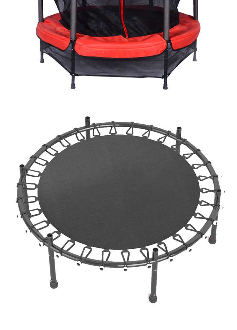 55 Zoll rundes Trampolin mit Gehäusenetz