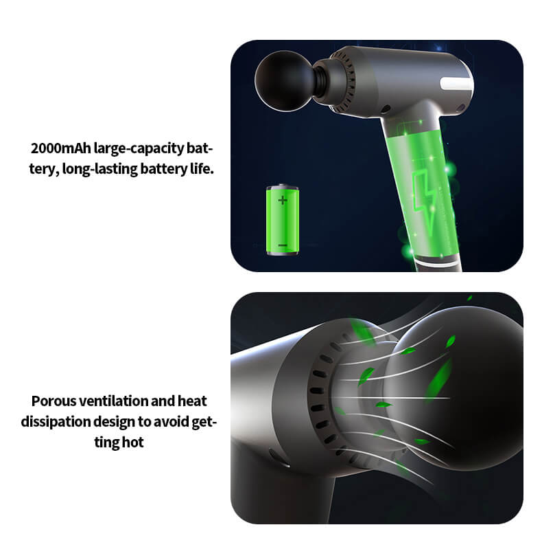 Multifunctional Digital Massage Gun