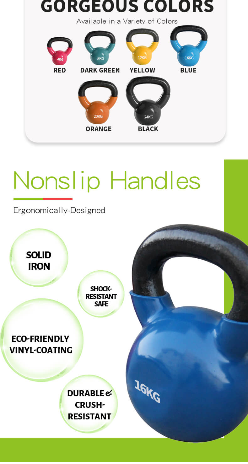 Rubber Coated Kettlebell