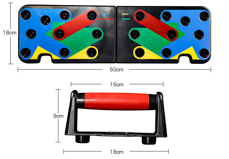 Multifunctional Pushup Board