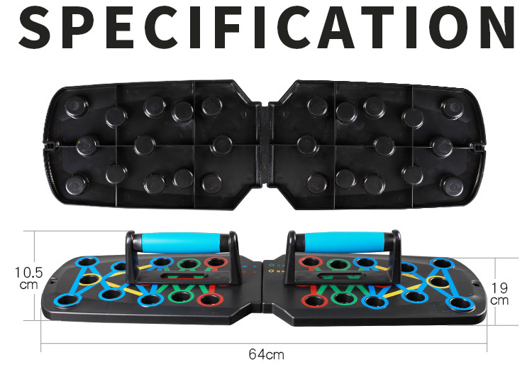 22-Function Pushup Board