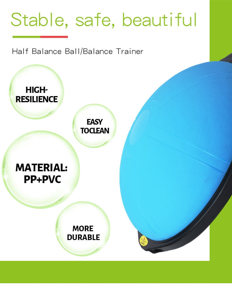 Balance Trainer with Textured Surface