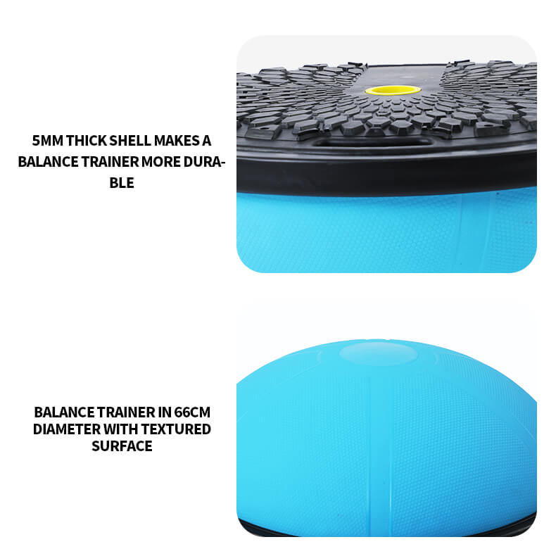 Balance Trainer with Textured Surface