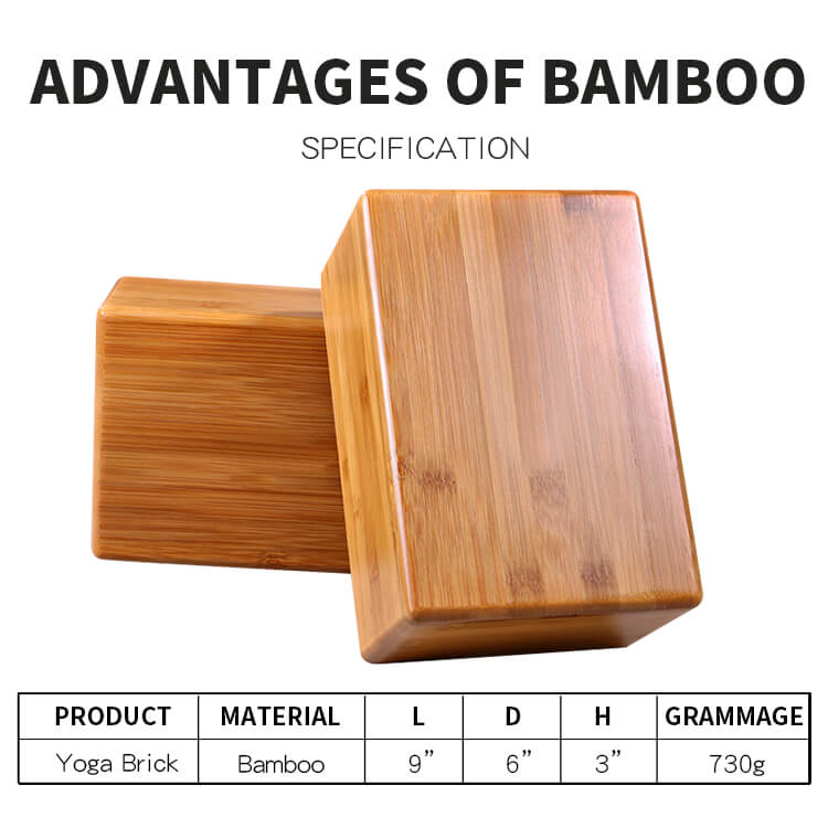 Bamboo Yoga Block