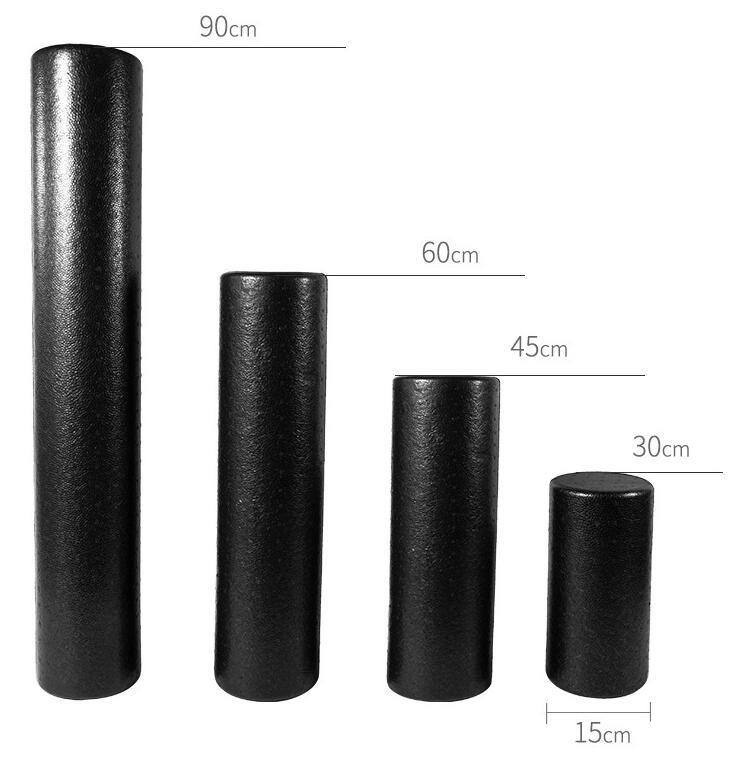 What different lengths are available for commercial foam rollers?