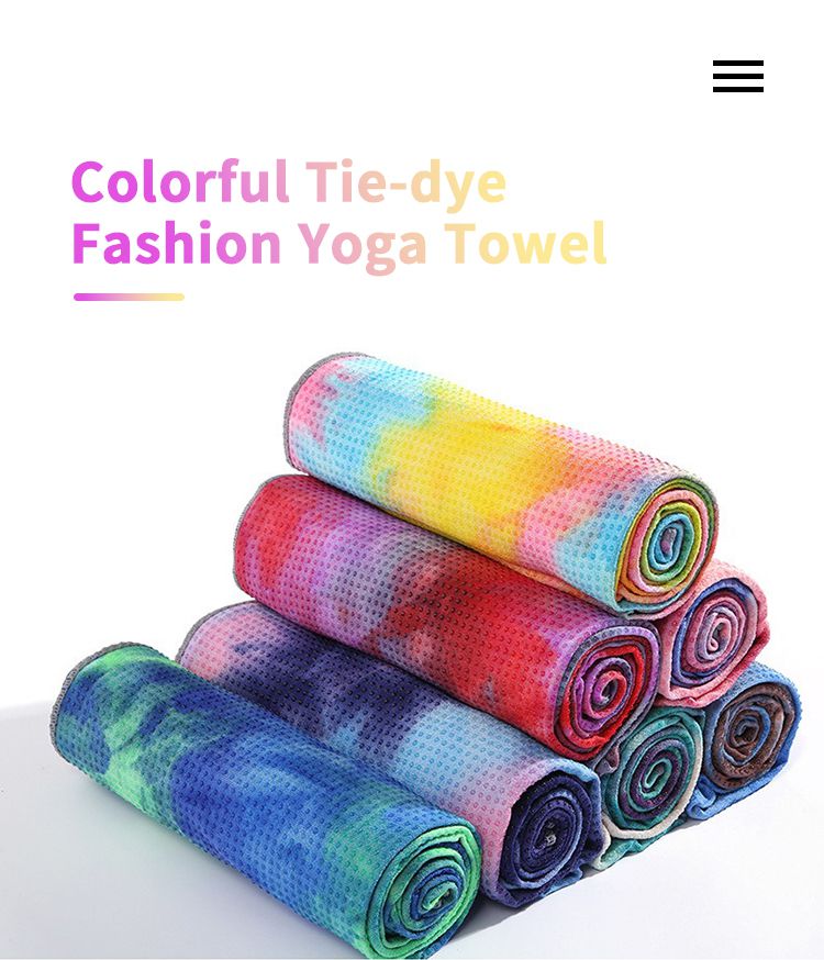 Tie-dye Yoga Towel