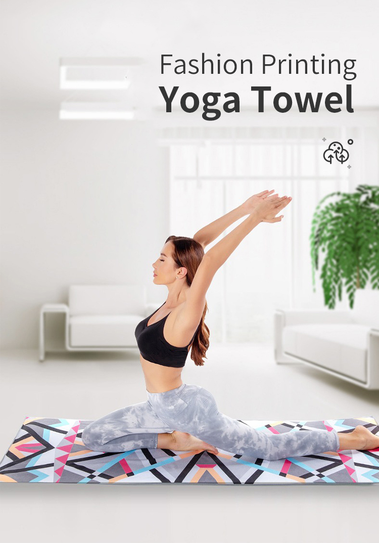 Das Material des Yoga -Handtuchs