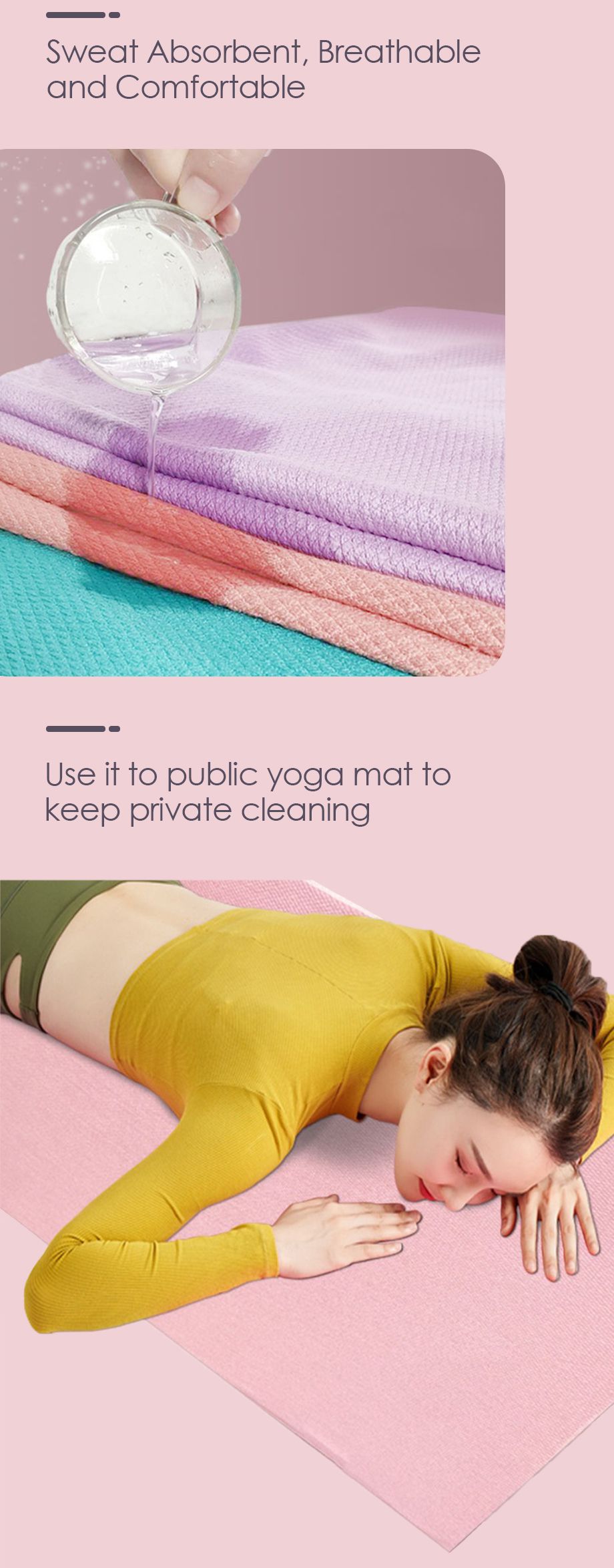 Convenient Yoga Towel