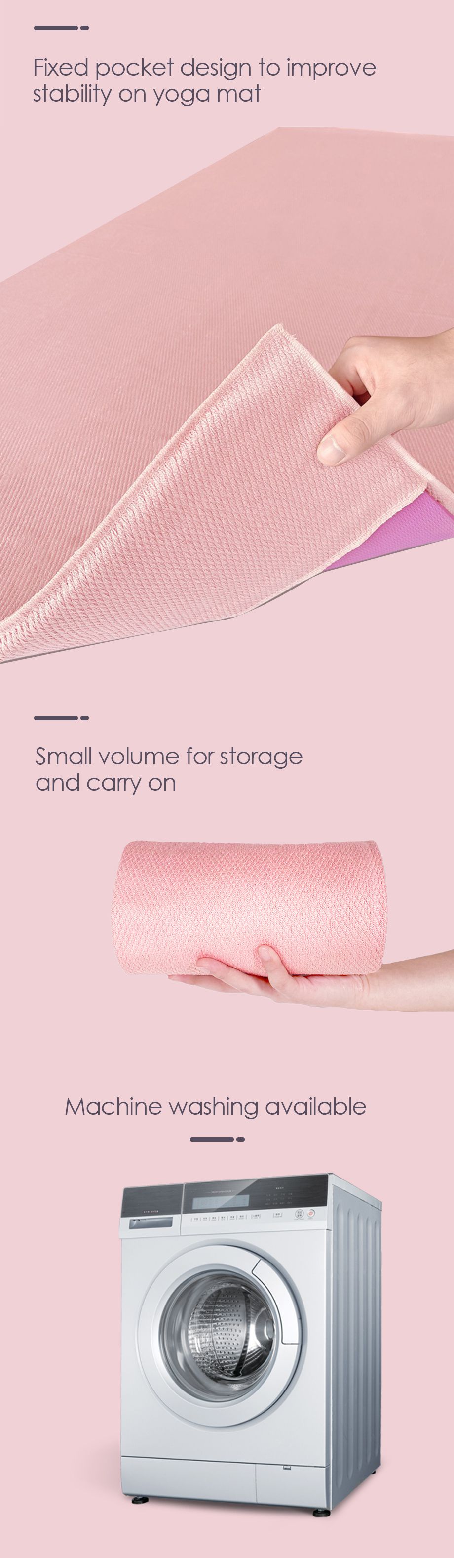 Convenient Yoga Towel