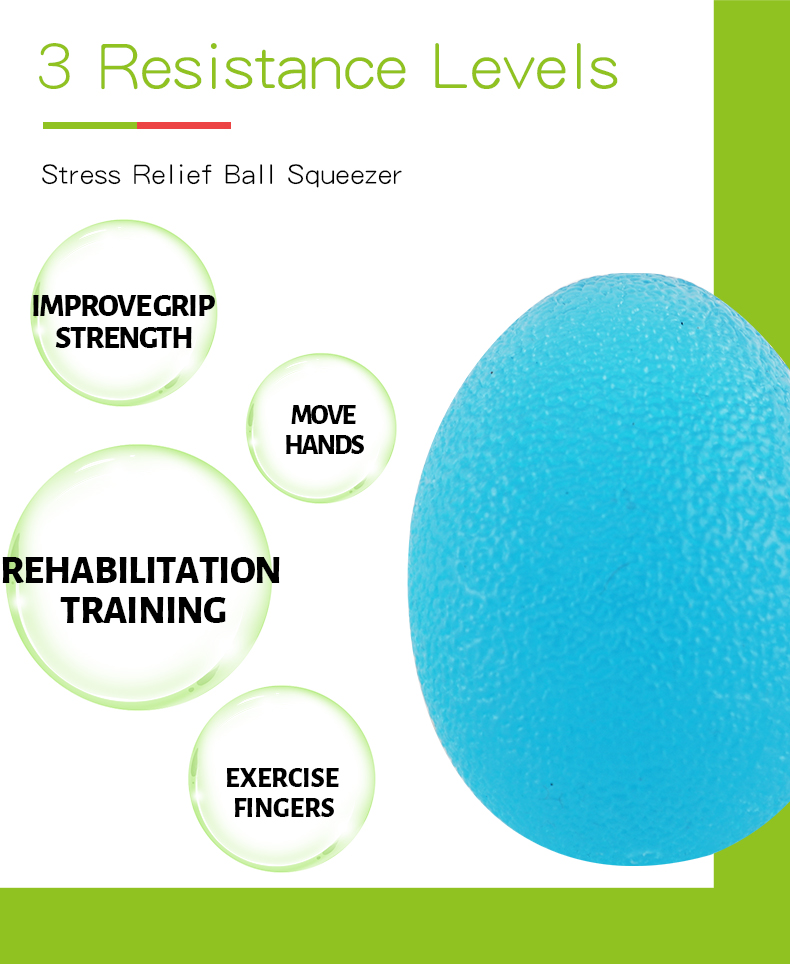 Stress Relief Ball Squeezer for adults and kids