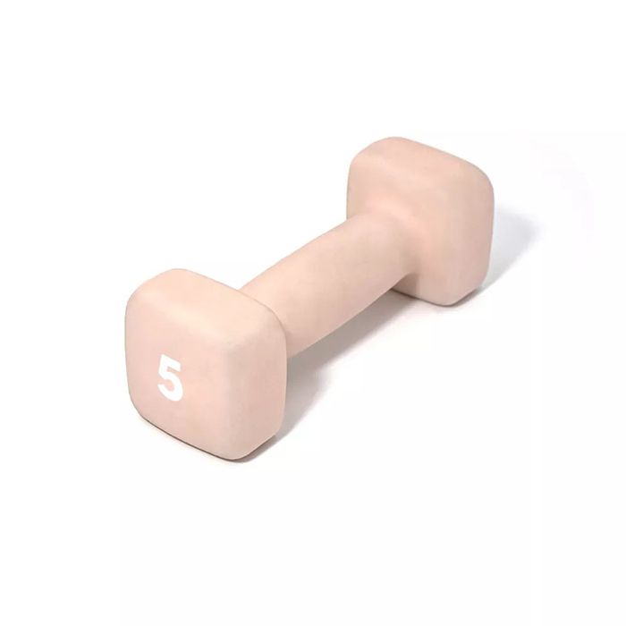 Wholesale Ladies Color Neoprene Cast Iron Square Dumbbells