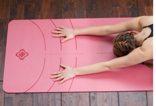 Naturkautschuk -Yogamatte