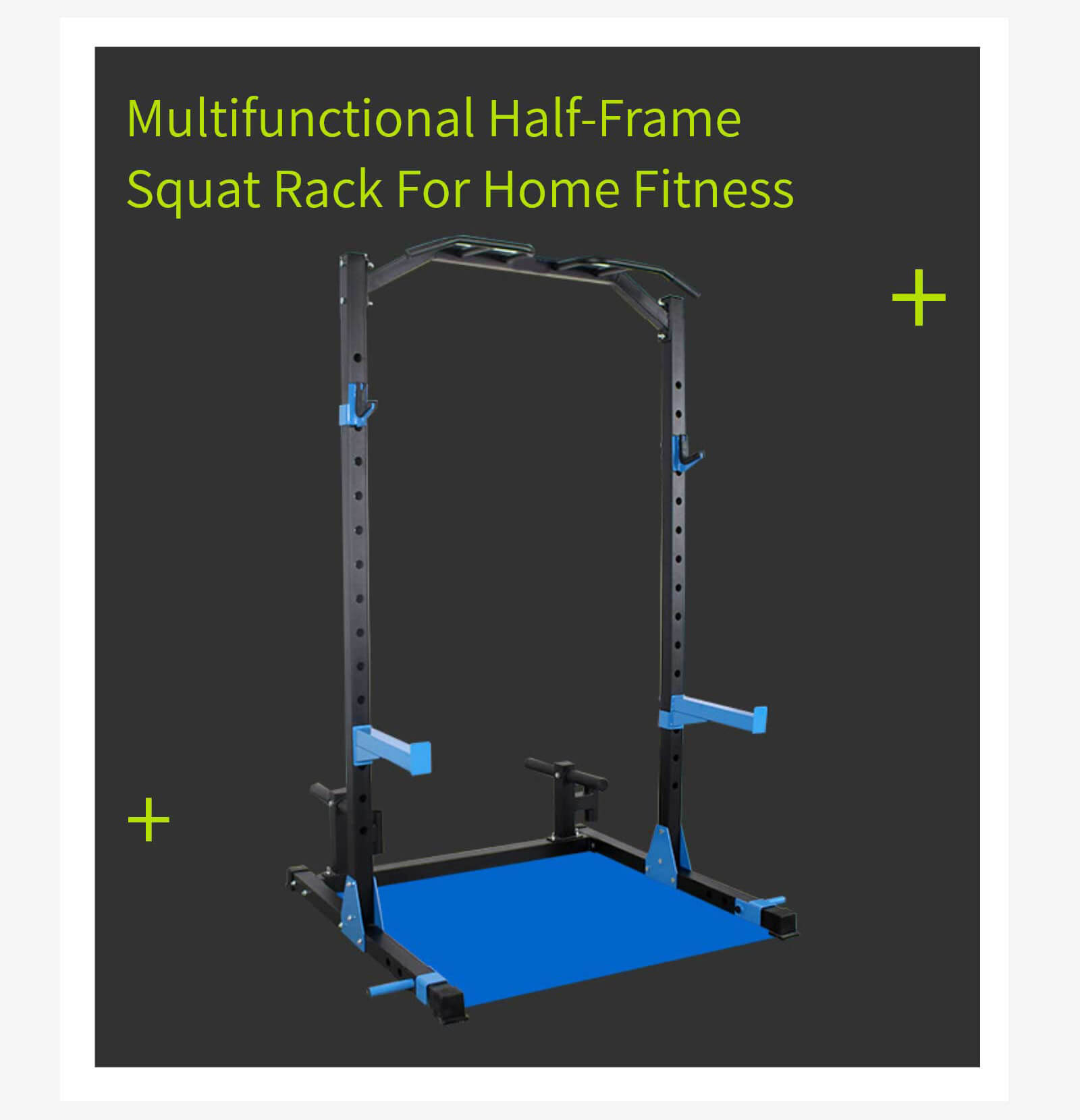 Multifunctional Half-frame Squat Rack