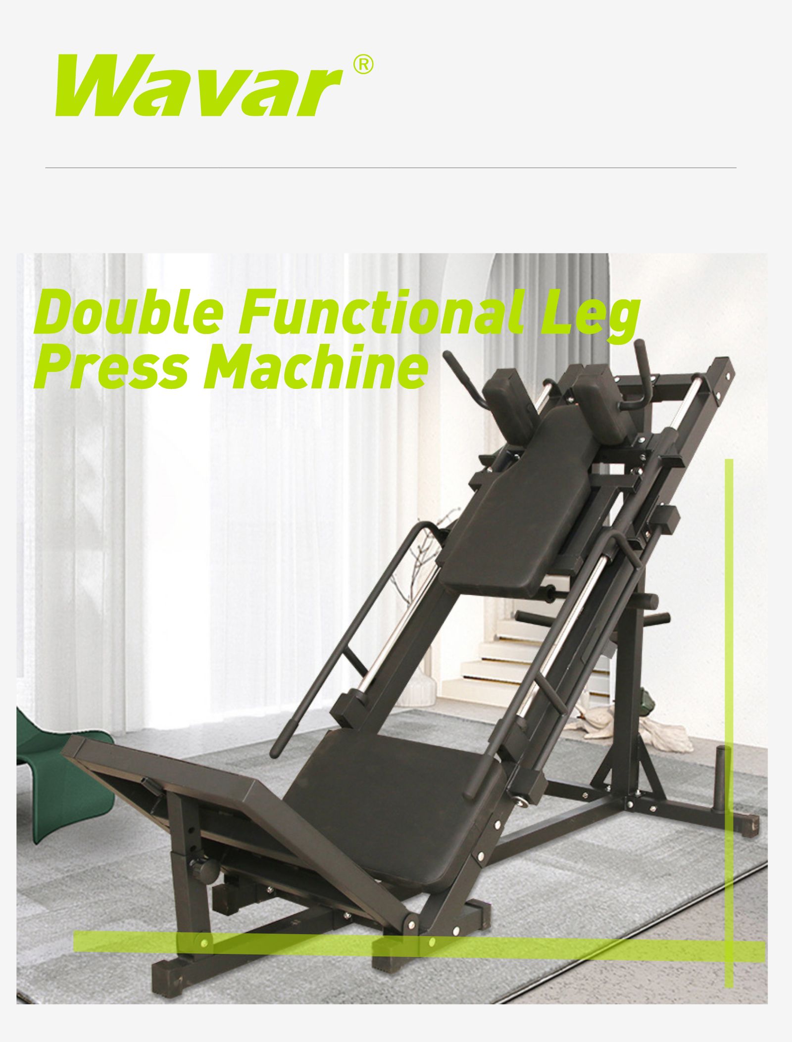 Double Functional Leg Press Machine