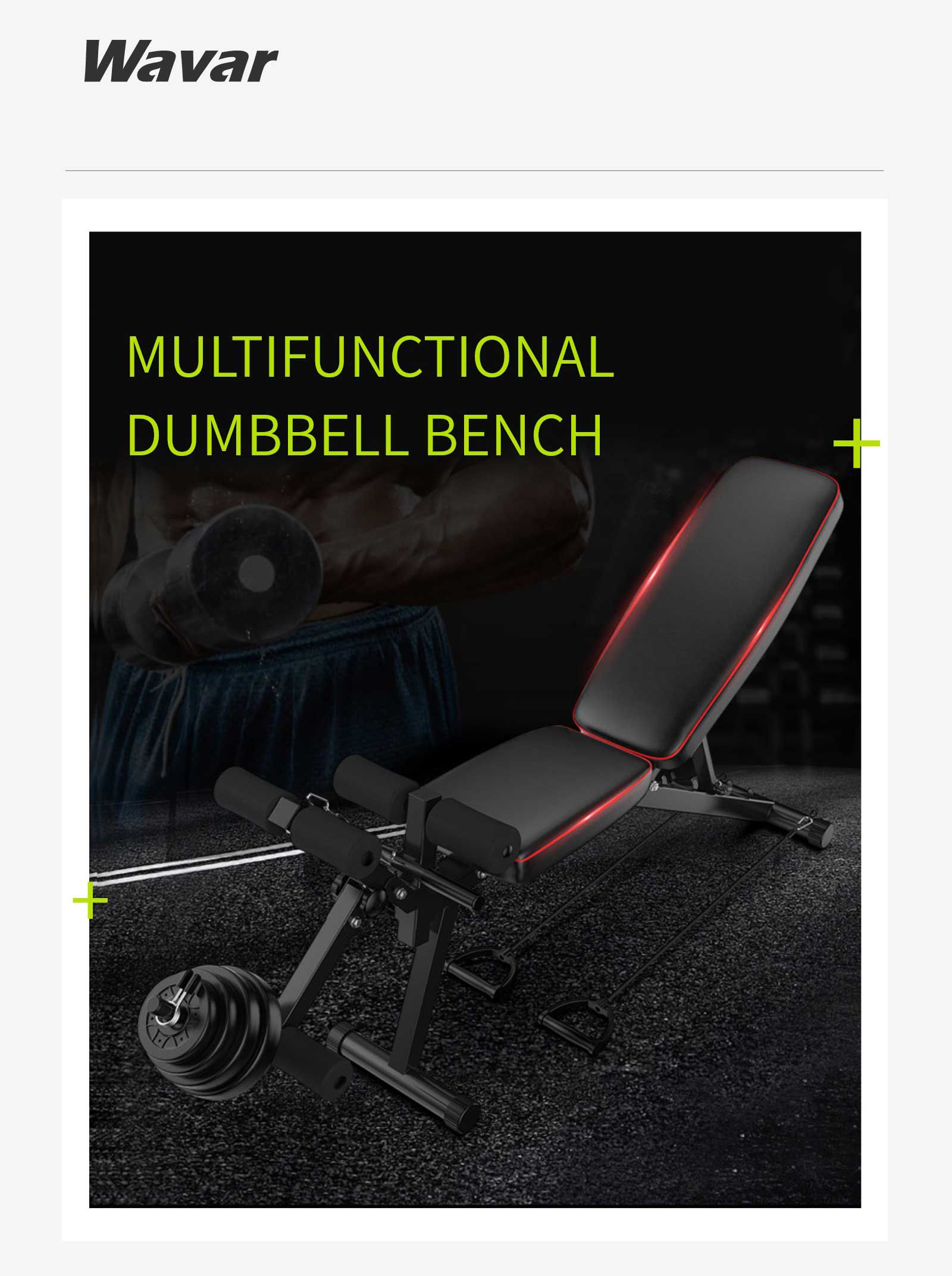 Foldable Bench Press Dumbbell Bench