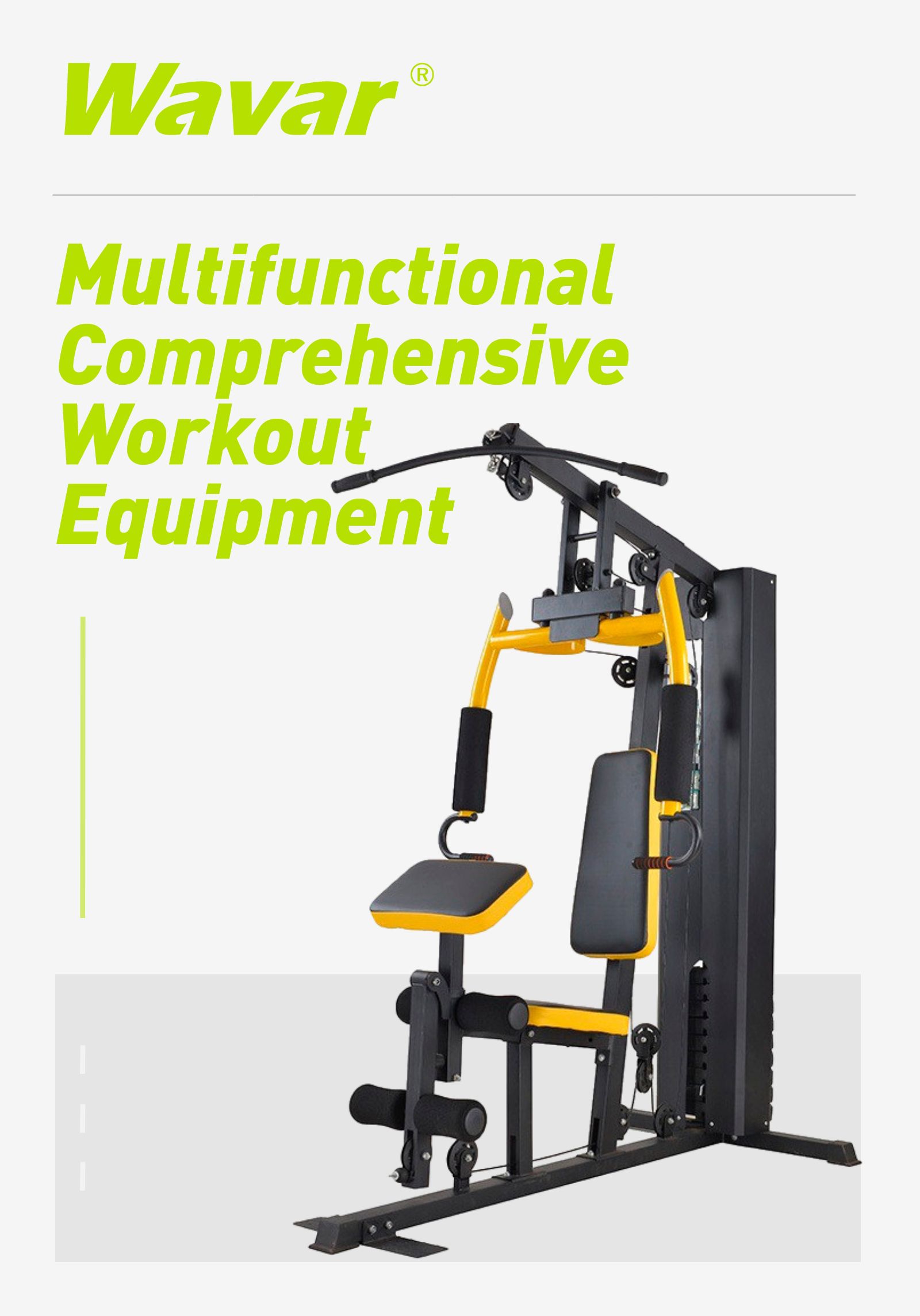Multifunktionale umfassende Trainingsstation Multifunktionale umfassende Trainingsstation