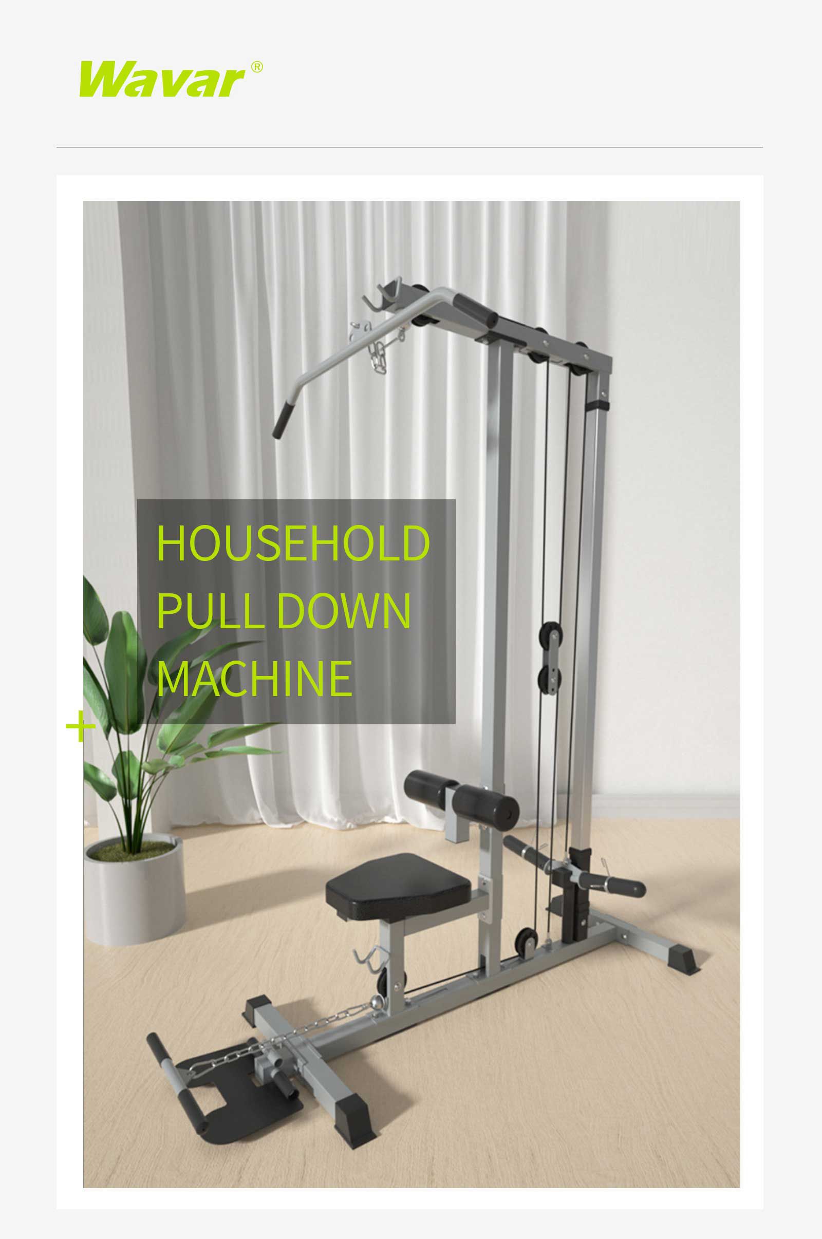 Pull Down Home Gym Machine