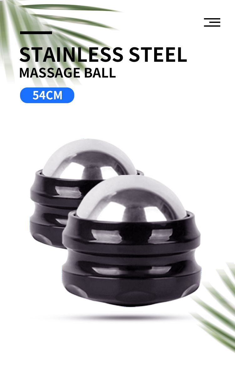 Stainless Steel Cold Manual Massage Roller Ball