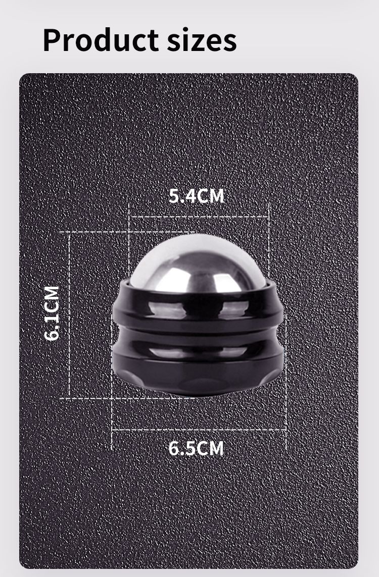 Stainless Steel Cold Manual Massage Roller Ball