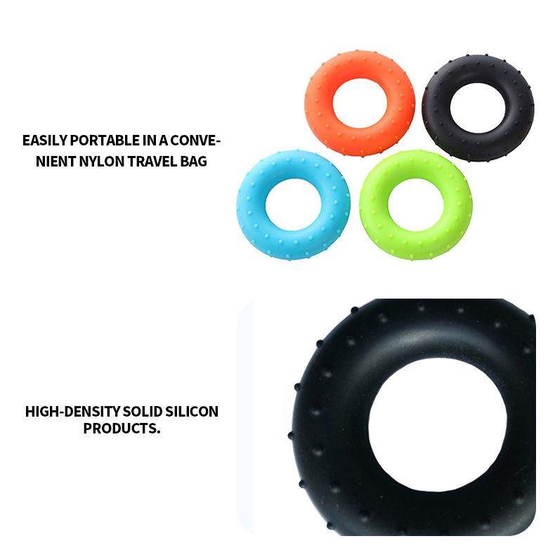 Rubber Tennikoit Hand Grip Trainer Ring