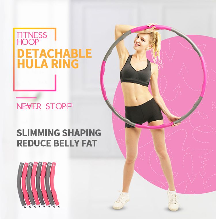 PVC Foamed Cotton Detachable Hula Hoop