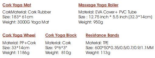 Cork Yoga Starter Kit