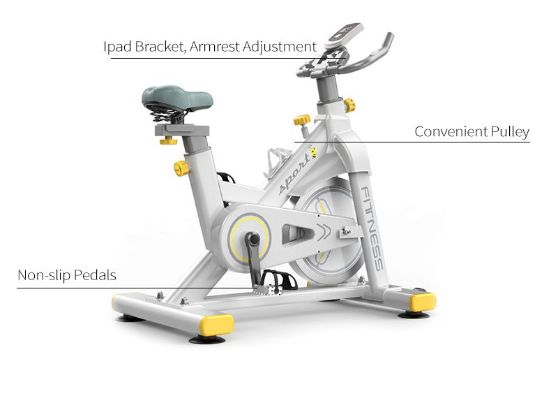 Double-Resistance Magnetic Exercise Bike