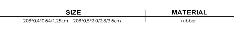 Thicken Rubber Resistance Loops