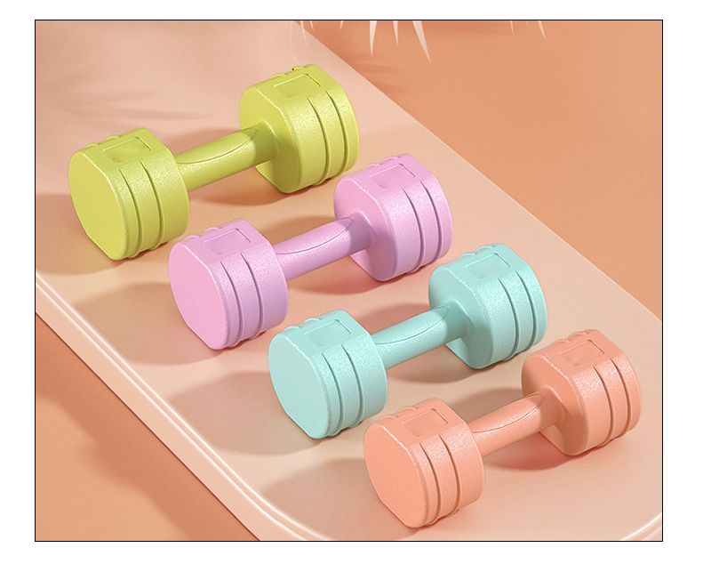 Eco Friendly PVC Dumbbell Set