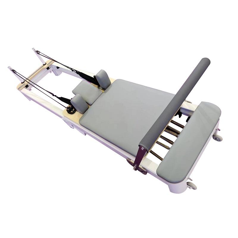 Foldable Aluminum Pilates Reformer Body Building High Quality Commercial Use