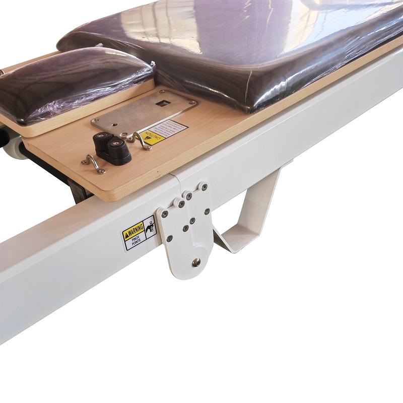 Foldable Aluminum Pilates Reformer Body Building High Quality Commercial Use