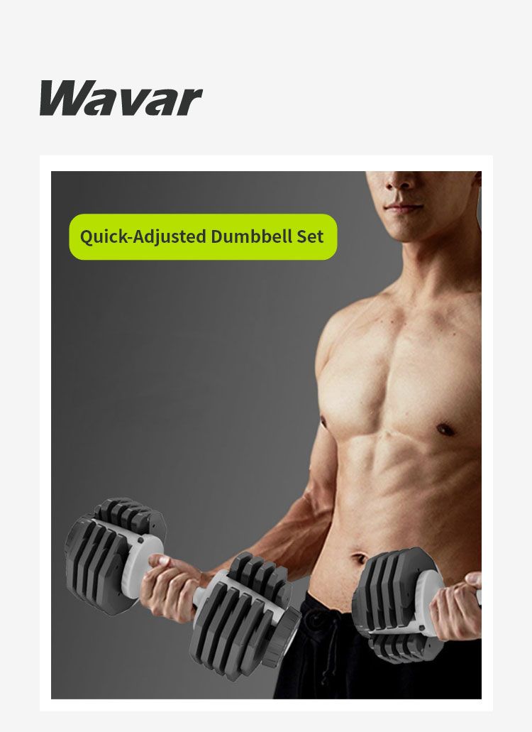 Adjustable Dumbbell Gym Commercial and Home Detachable Dumbbell