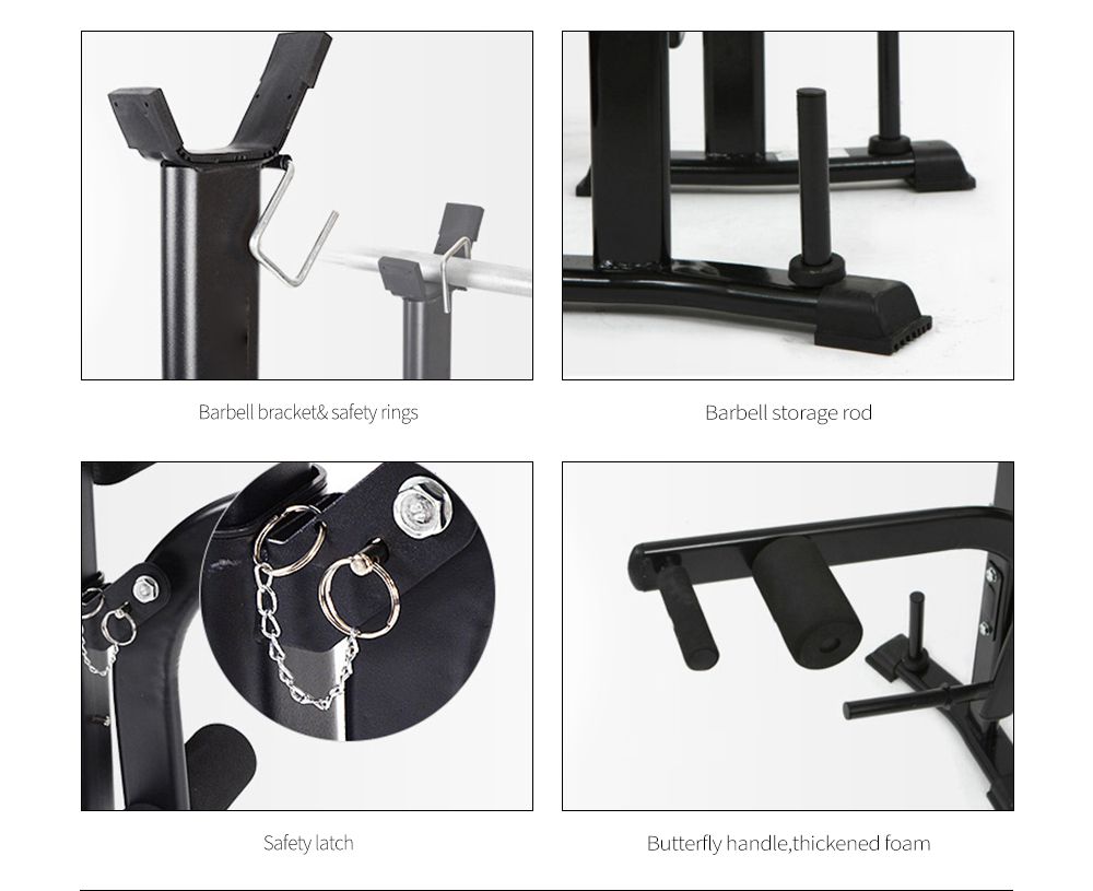 Supine Board Weight Bench Barbell Rack Bench Press Rack