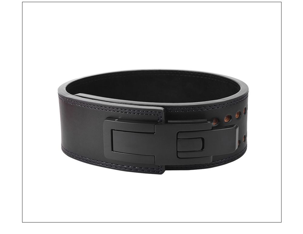 Leather Metal Buckle Weightlifting Belt