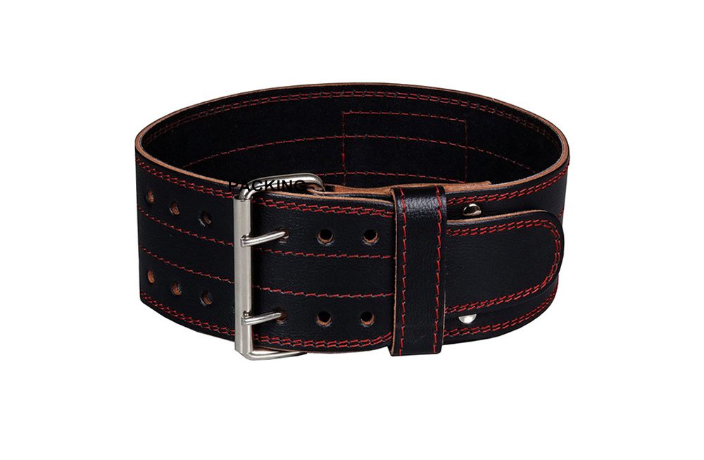 Fitness Lever Weight Lifting Leather Belt