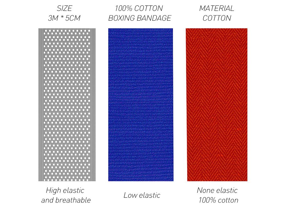 100% Baumwollboxbandage