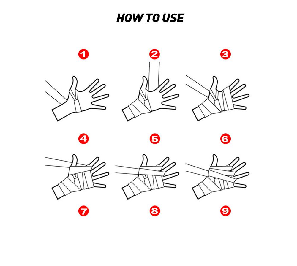 100% Baumwollboxbandage