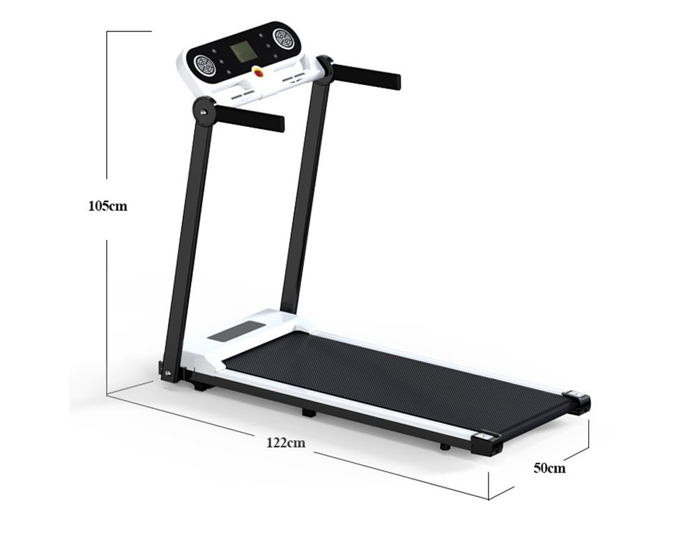 Household flat Foldable Treadmill