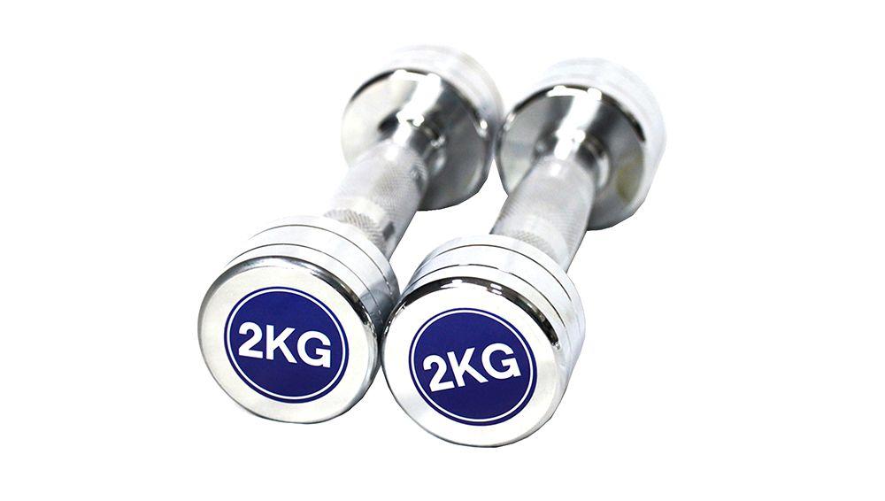 Großhandel hochgradig verchromte Edelstahl -Hanteln Großhandel hochgradig verchromte Edelstahl -Hanteln