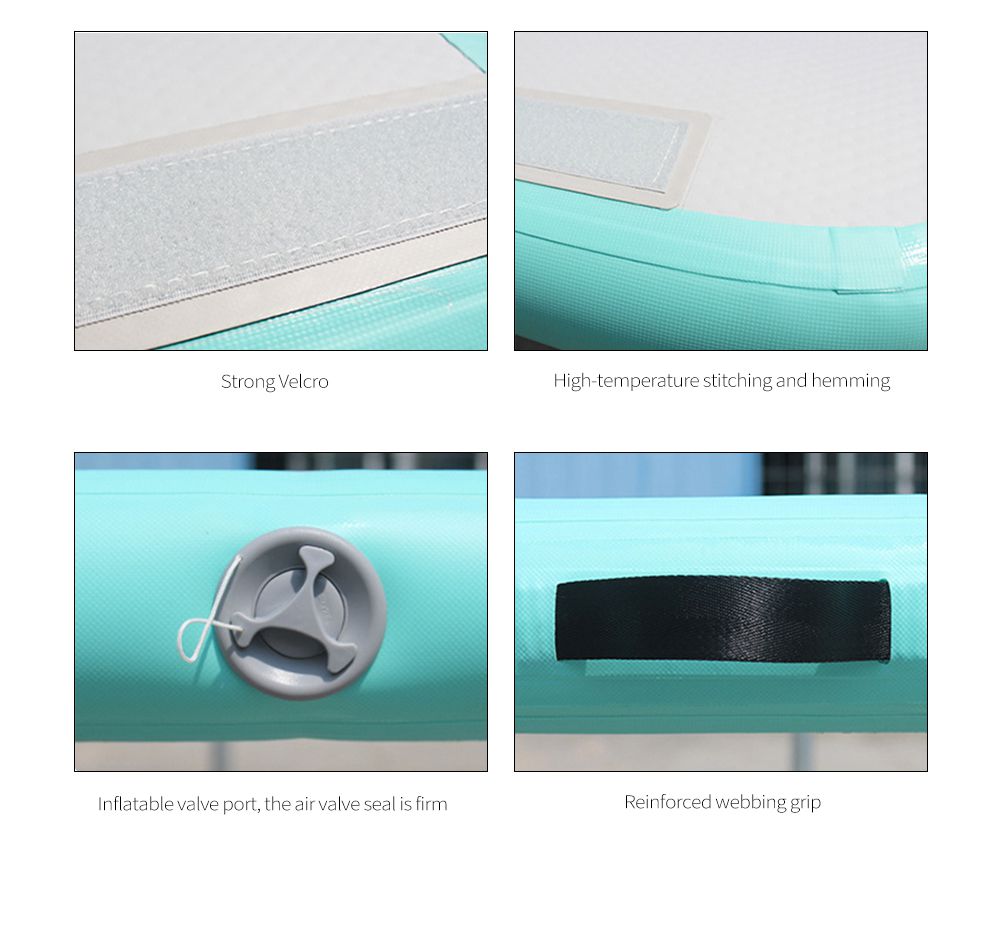 Aufblasbare Gymnastikmatte Aufblasbare Gymnastikmatte