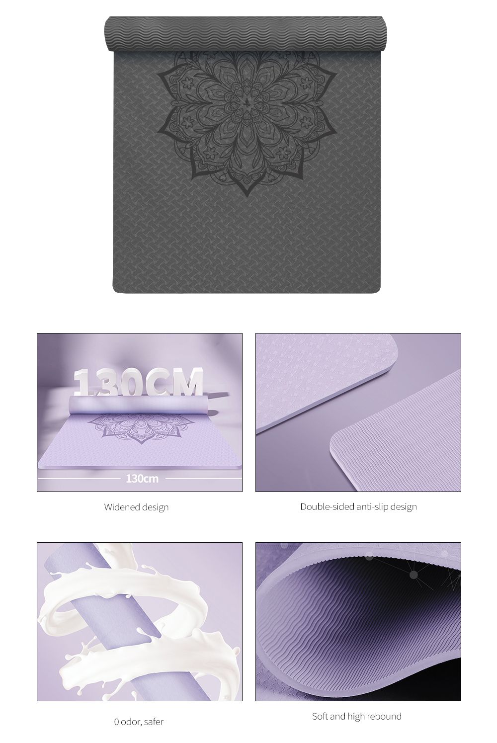 Yogamatte für 2 Personen verwenden Yogamatte für 2 Personen verwenden