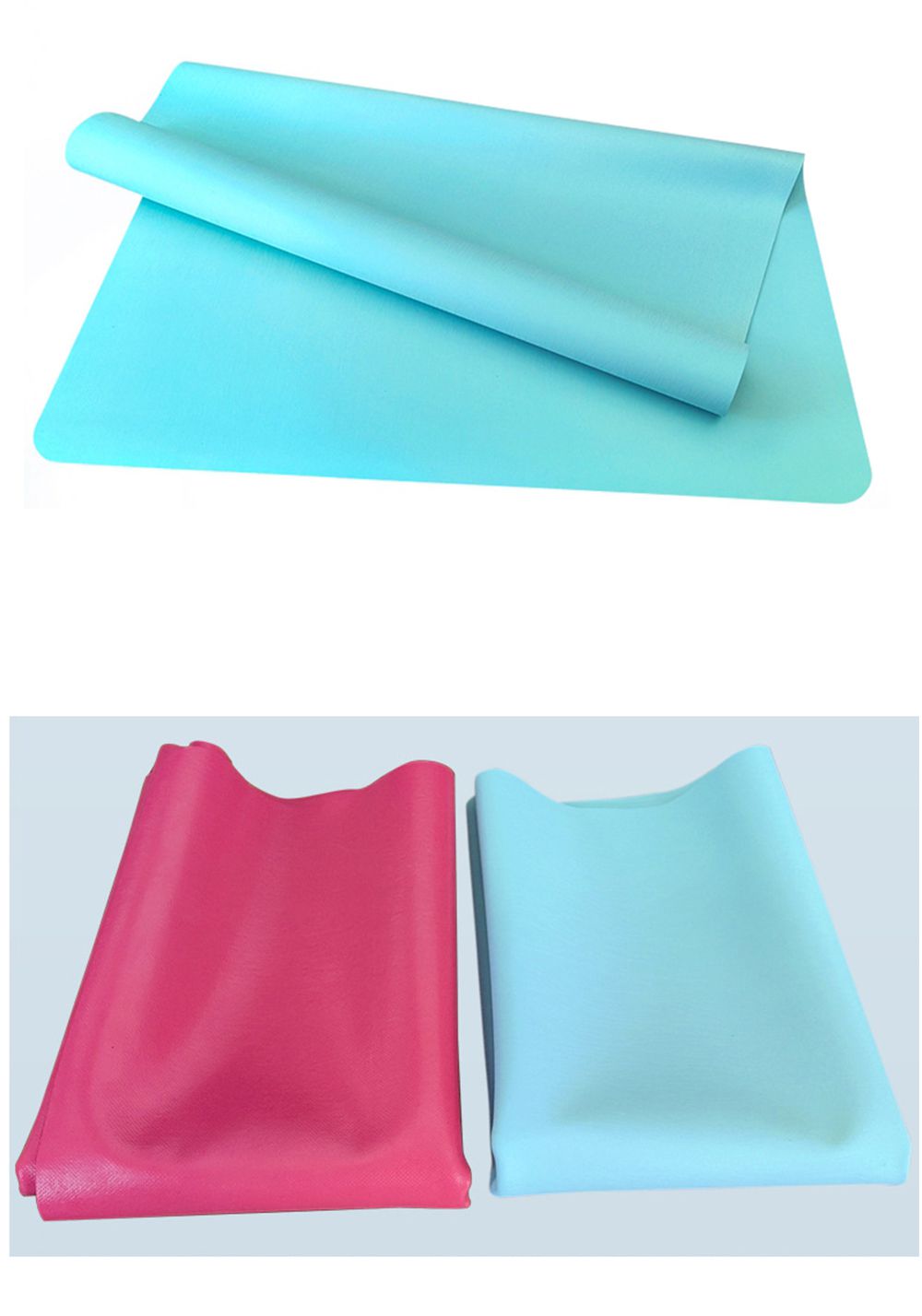 Ultra -dünne faltbare Gummi -Yogamatte