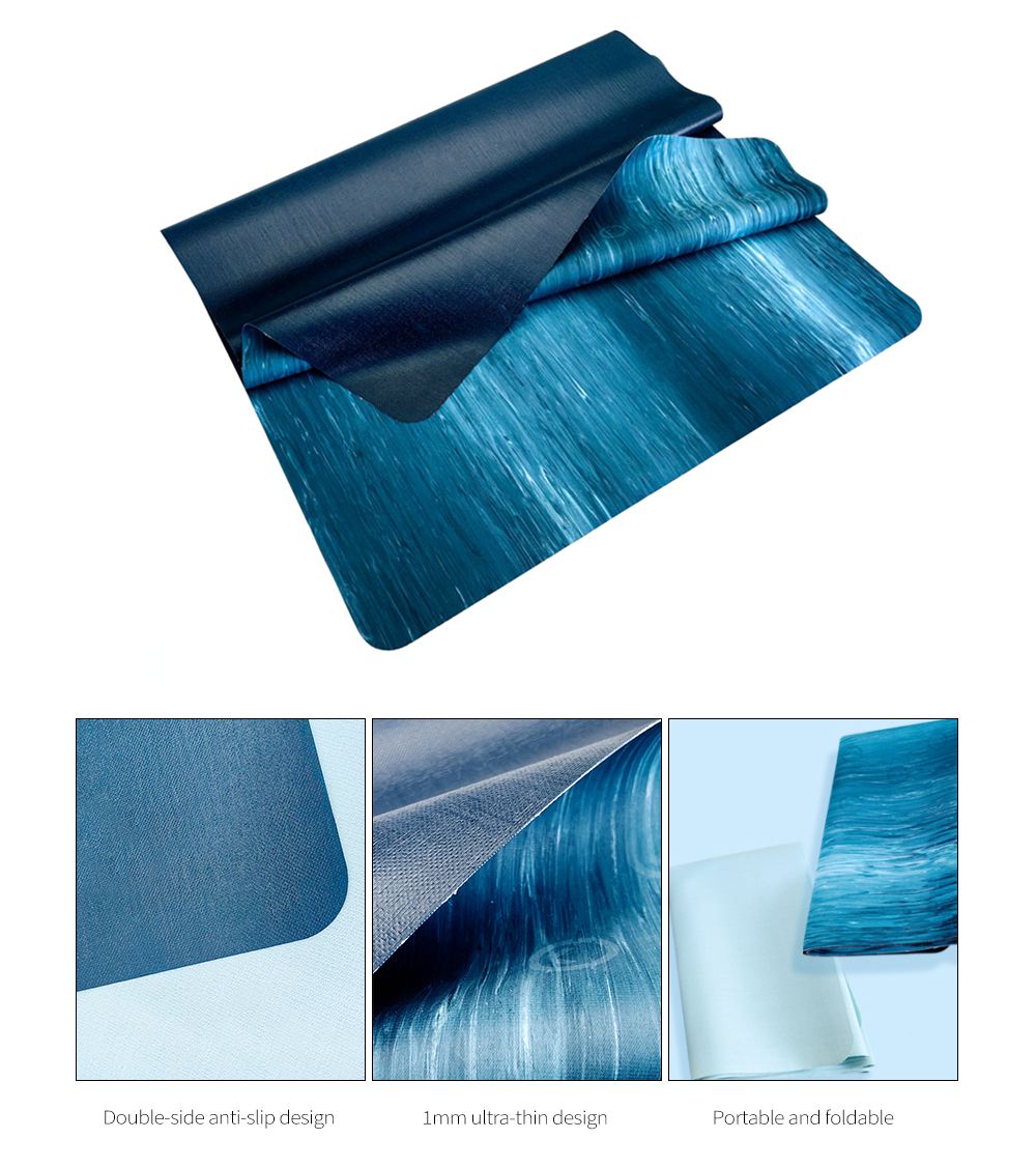 Farbkollie faltbare Yogamatte