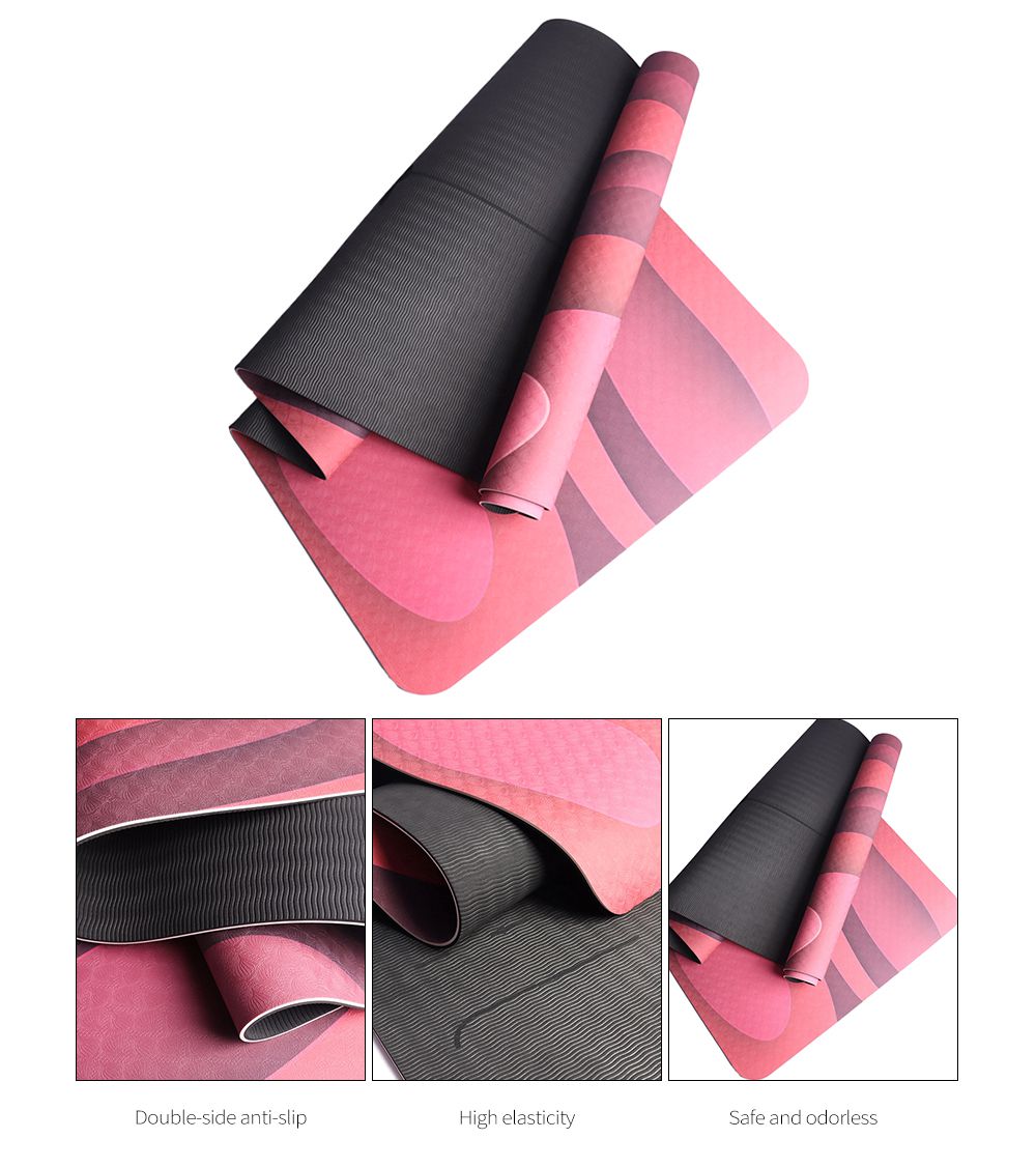 Doppelseitiger Laser -gedruckter Yogamatte Doppelseitiger Laser -gedruckter Yogamatte