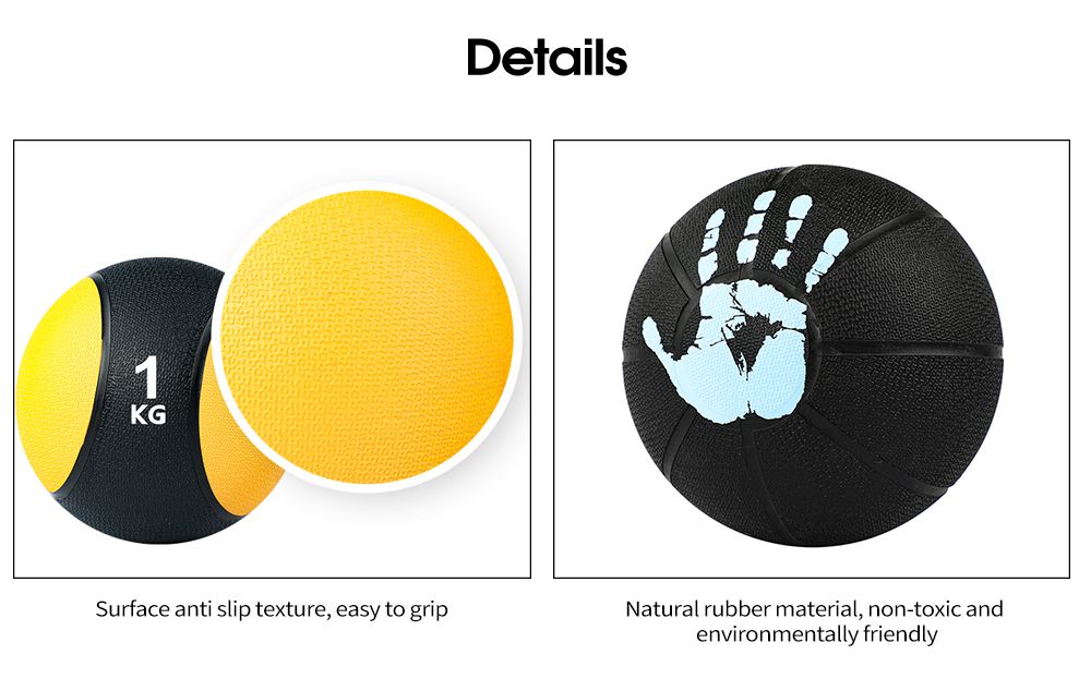 Solid Gummi Medicine Ball Core Übung