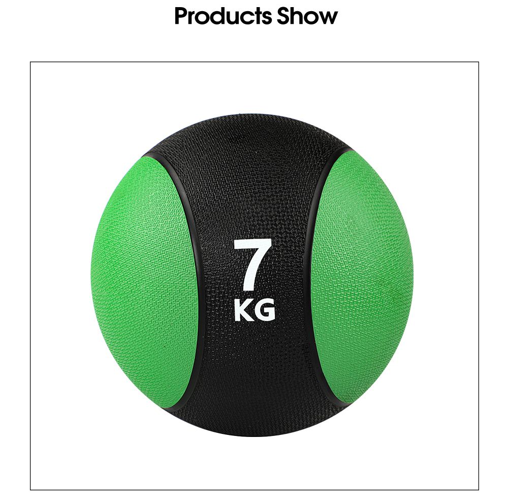 Solid Gummi Medicine Ball Core Übung