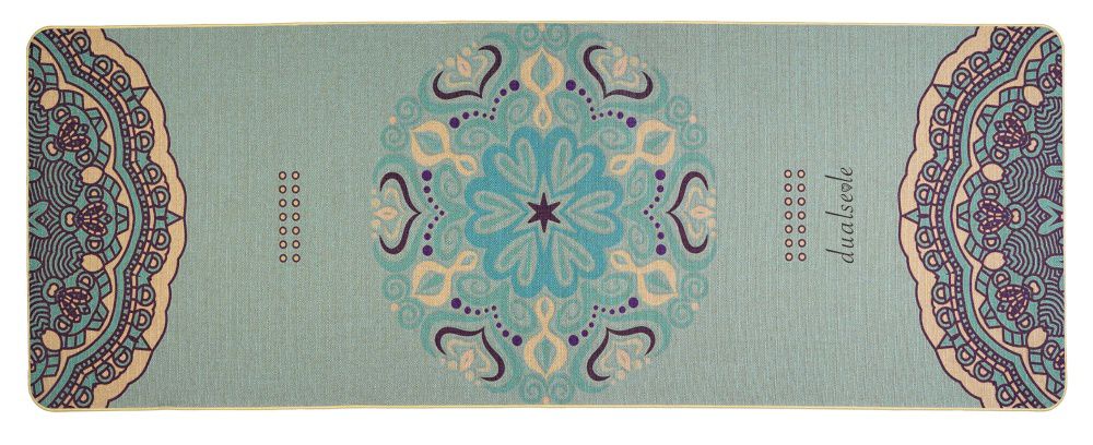 Nonrutsch-Jute-Naturkautschuk-Eco-Yogamatte