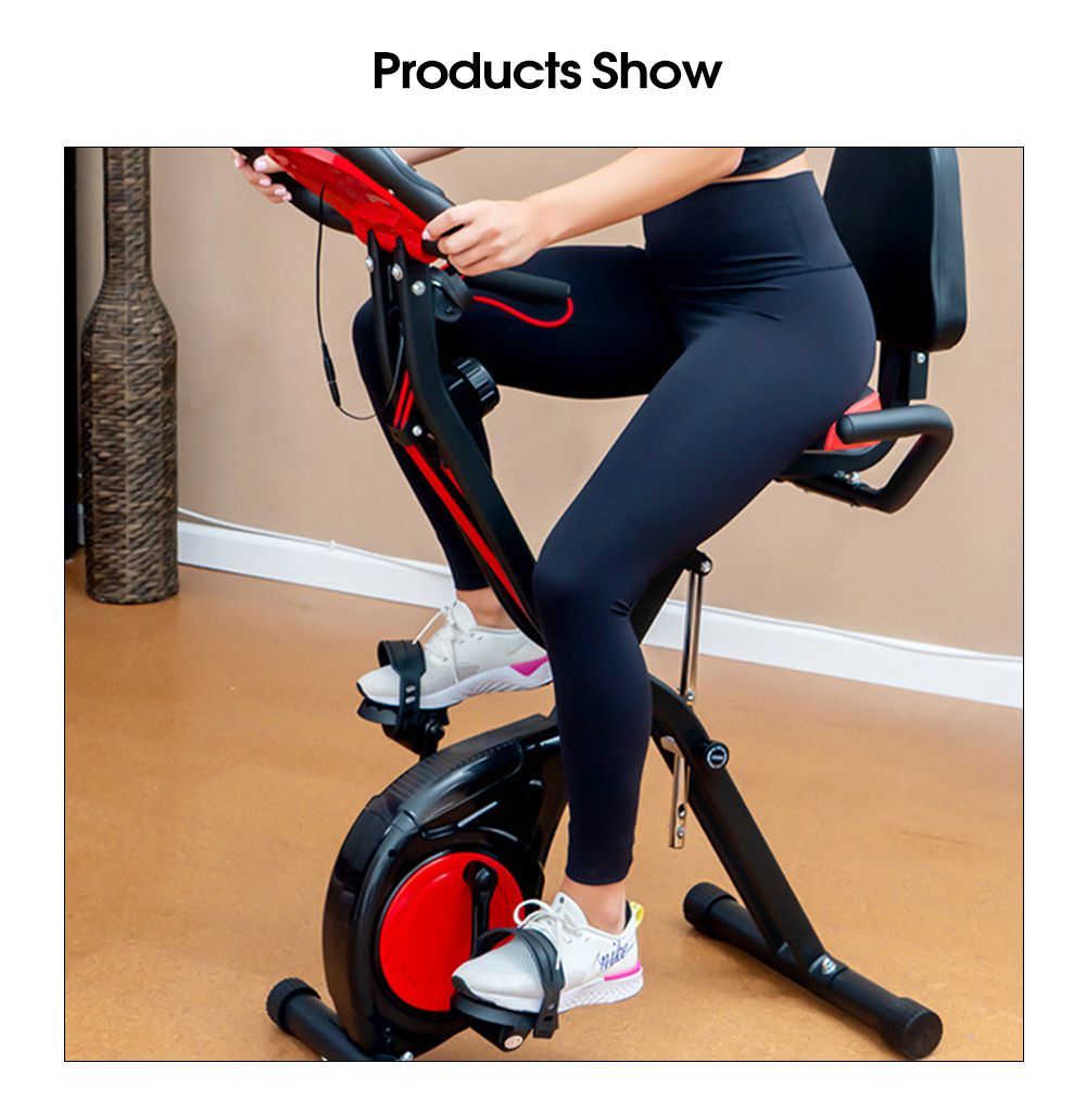 Platz sparende Klapp -Training -Bike Platz sparende Klapp -Training -Bike