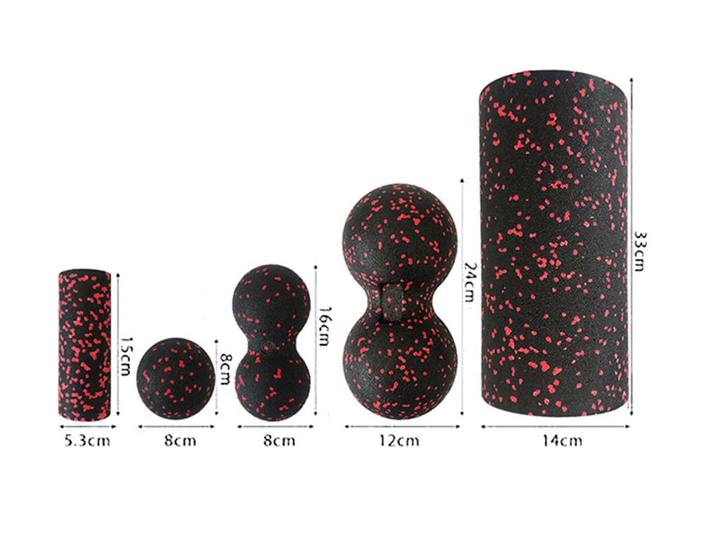 3pcs Yoga Roller -Massagebuhl -Set 3pcs Yoga Roller -Massagebuhl -Set